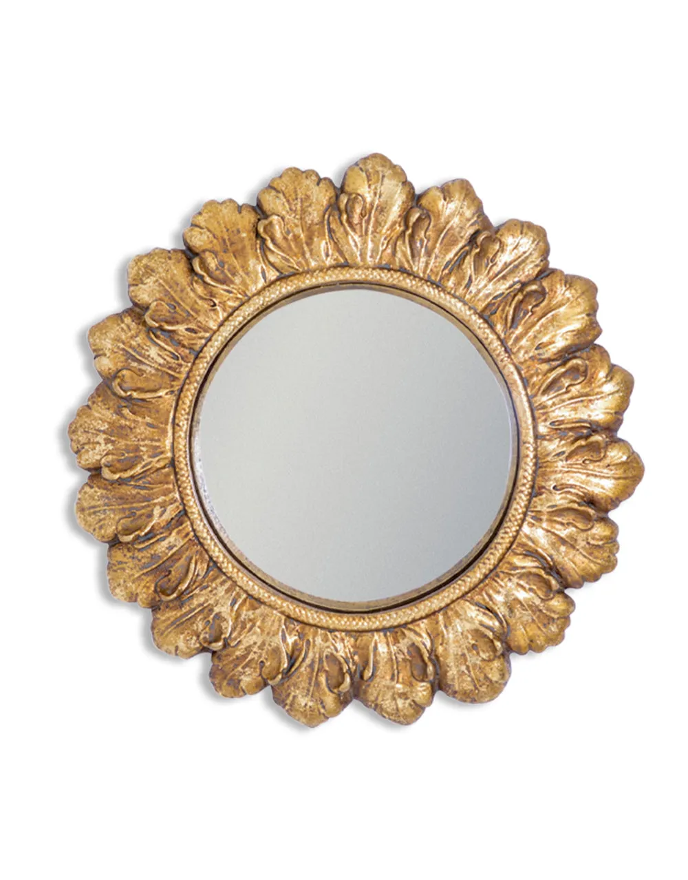 A Choice Of Burnished Gold Sunburst Mirrors