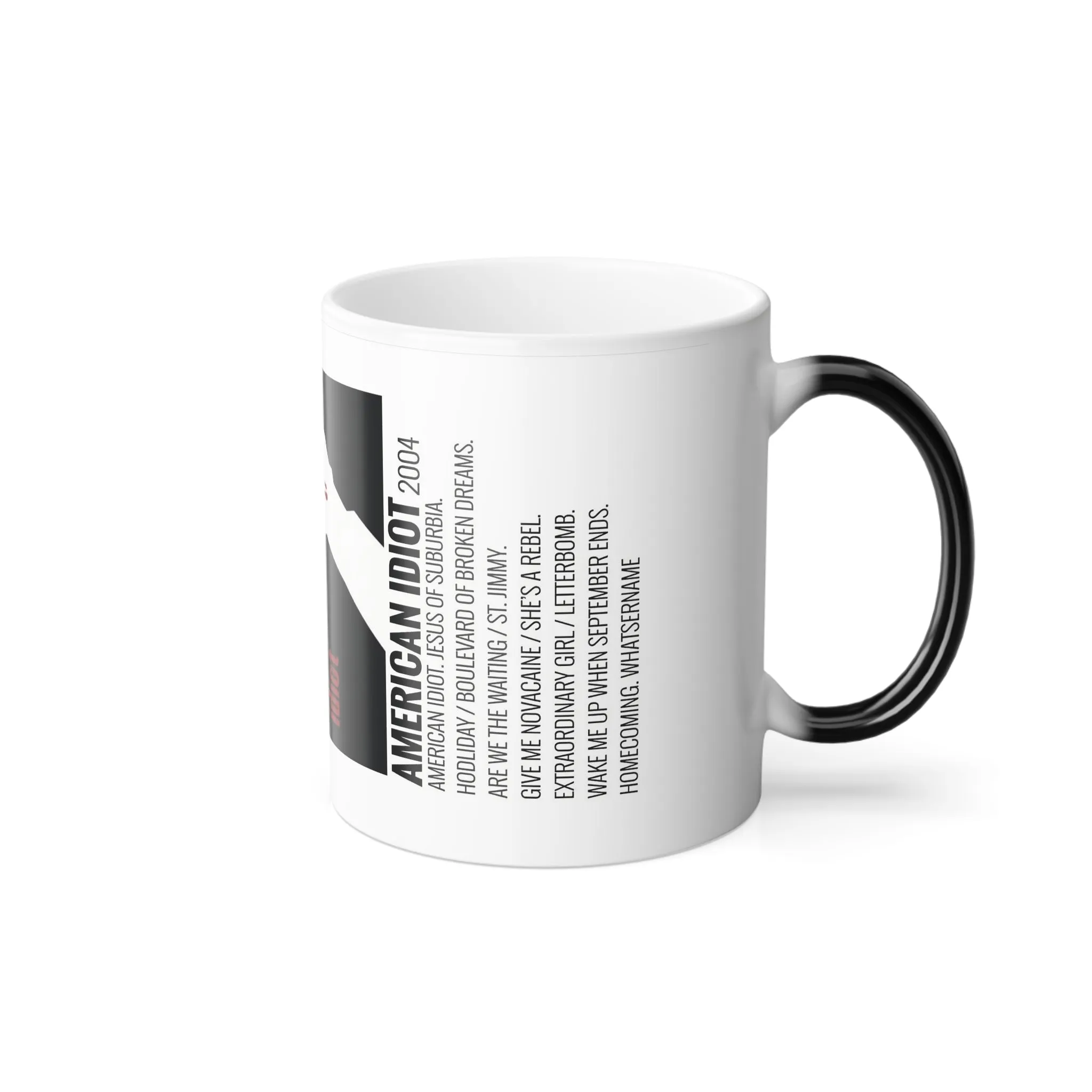 American Idiot by Green Day - 2004 Color Morphing Mug, 11oz