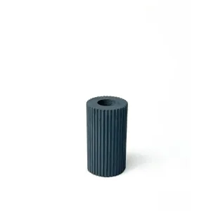 Athena Taper Candle (Slate Blue)