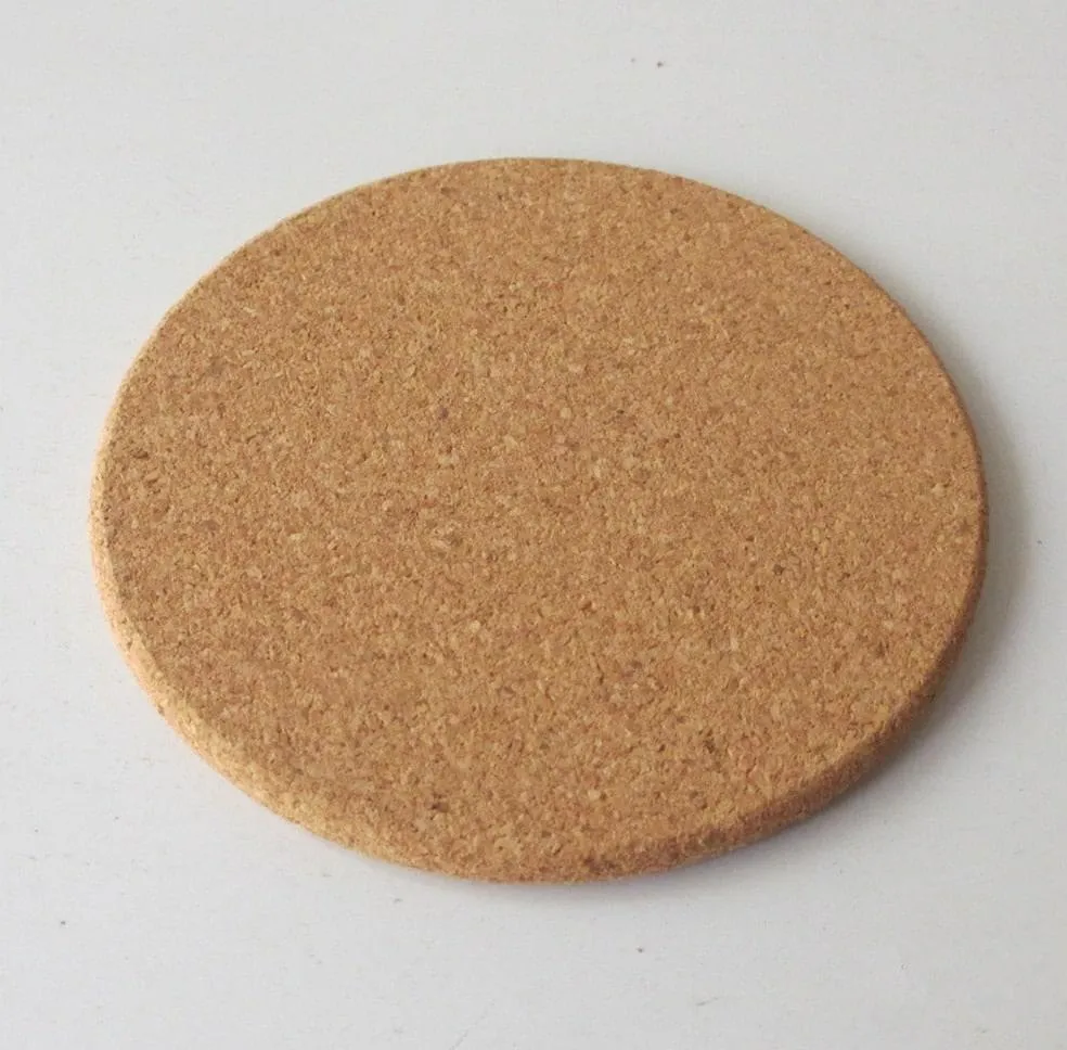 Cork Coaster with Holder