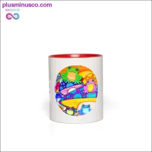Happy frog Accent Mugs
