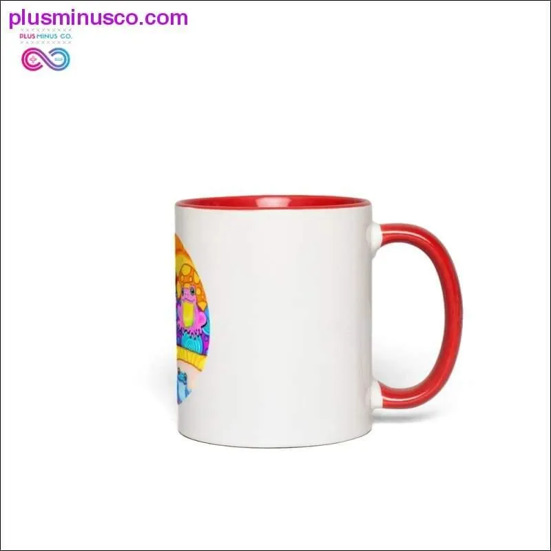 Happy frog Accent Mugs