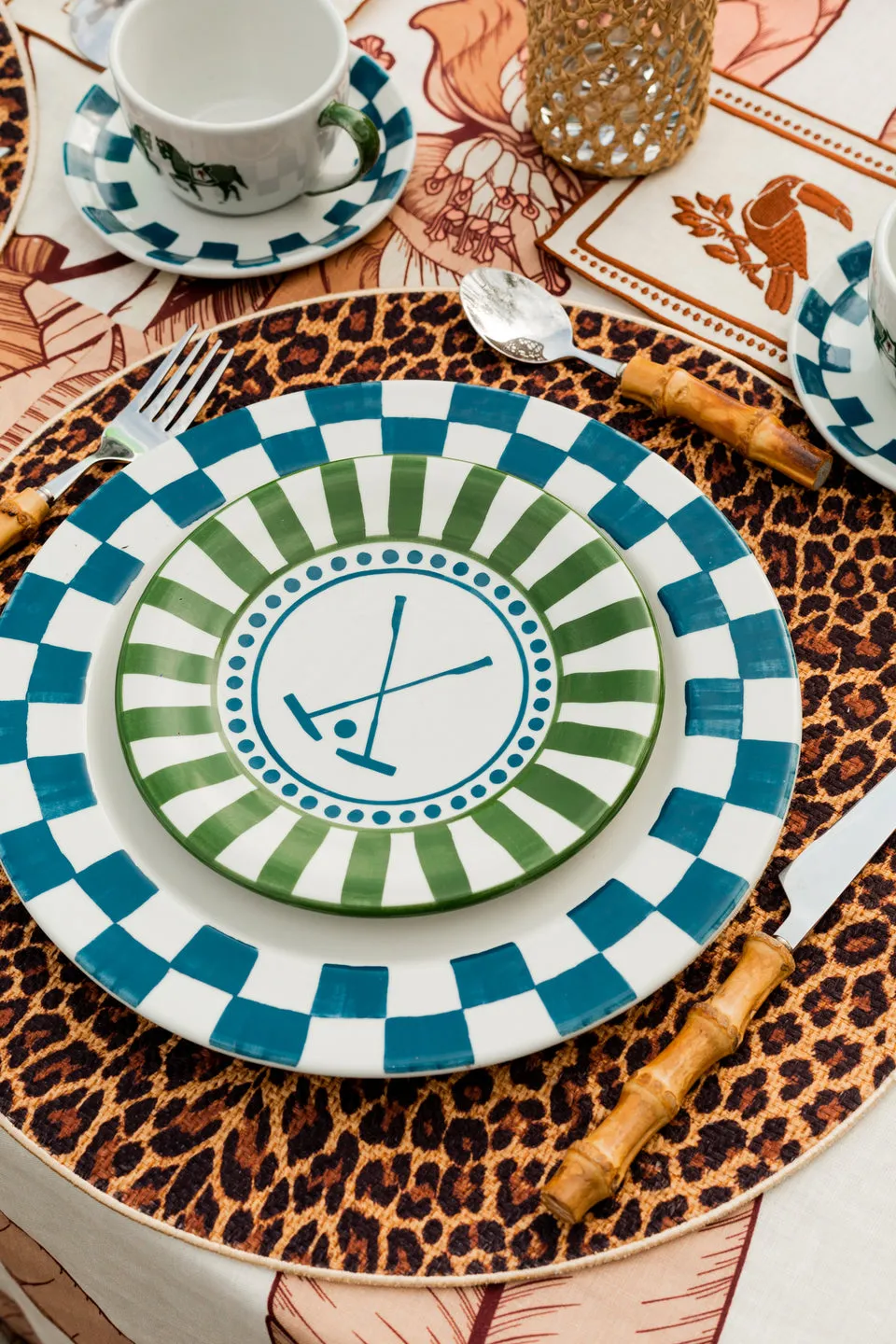 Herradura Dinner Plate / Blue