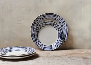 Indigo Drop Plates