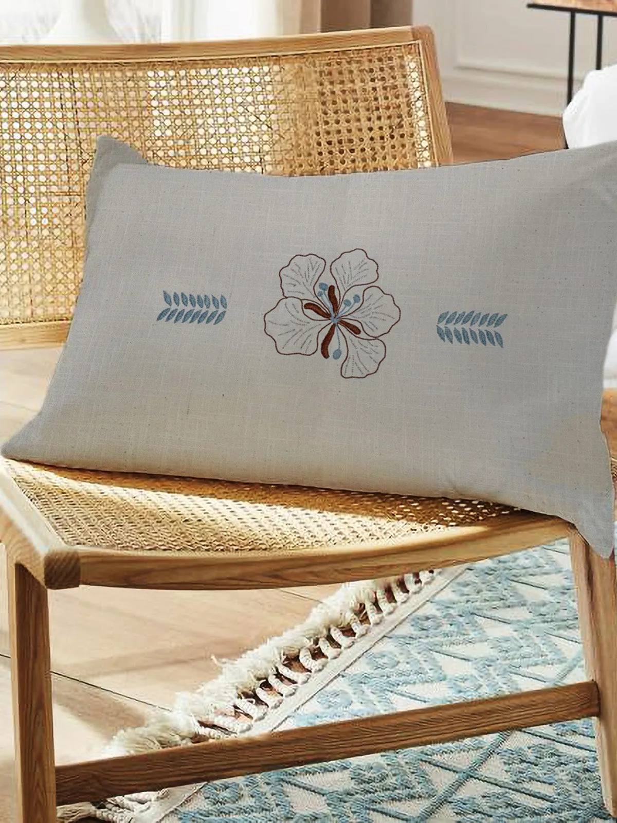 Krishnasura Lumbar Cushion cover