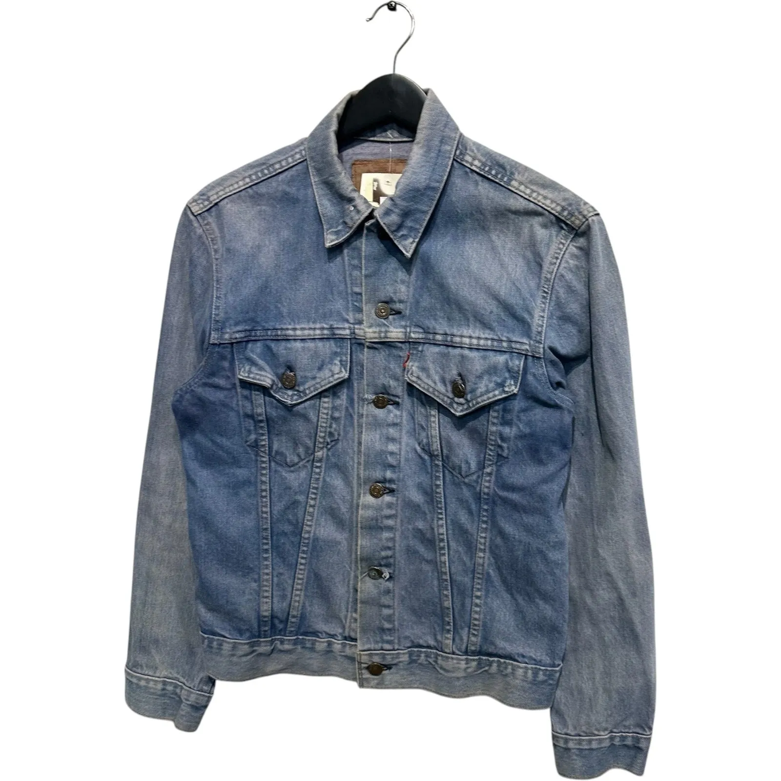 Vintage Levi's Strauss Hand Painted Denim Trucker Jacket