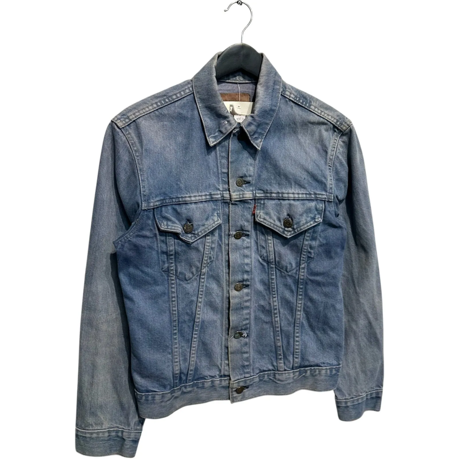 Vintage Levi's Strauss Hand Painted Denim Trucker Jacket