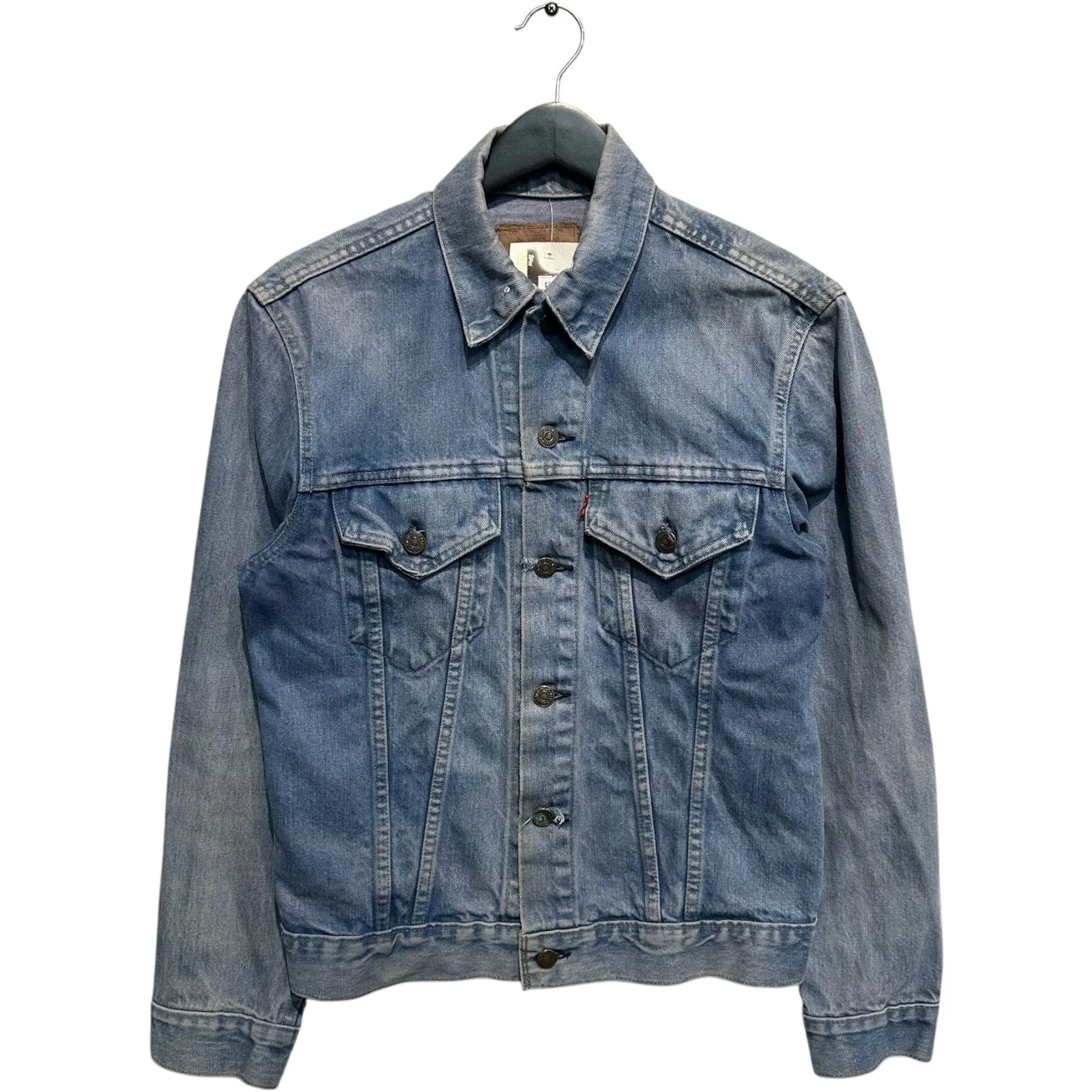 Vintage Levi's Strauss Hand Painted Denim Trucker Jacket