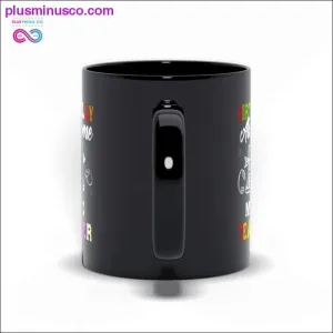 Virtually Awesome Music Teacher Black Mugs